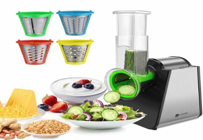 Flexzion-Electric-Mandoline-Cheese-Vegetable-Slicer-Chopper-Shredder-Grater-Salad-Maker-Potato-Cutter-Masher-Multi-Purpose-Food-Processer-for-Soft-Serve-Frozen-Fruits-Yogurt-Smoothie