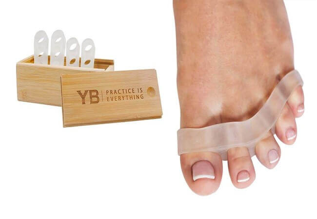 YOGABODY-Naturals-Toe-Spreaders-Separators-Fast-Pain-Relief-from-Hammertoe-Bunions-Two-Pairs-in-Stylish-Wooden-Box