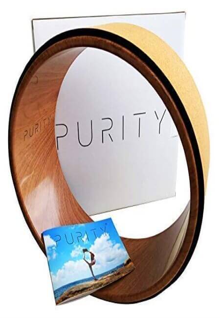 Purity-Wave-Cork-Yoga-Wheel-Eco-Friendly-Strong-and-Most-Comfortable-Dharma-Yoga-Prop-Wheel-Perfect-for-Stretching-and-Improving-Backbends