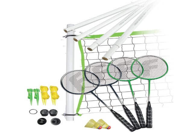 Franklin-Sports-Badminton-Set-Portable-Badminton-Set-Adult-and-Kids-Badminton-Net-Perfect-Backyard-Lawn-Game-Includes-4-Badminton-Racquets