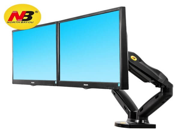 NB-North-Bayou-Dual-Monitor-Desk-Mount-Stand-Full-Motion-Swivel-Computer-Monitor-Arm-for-Two-Screens