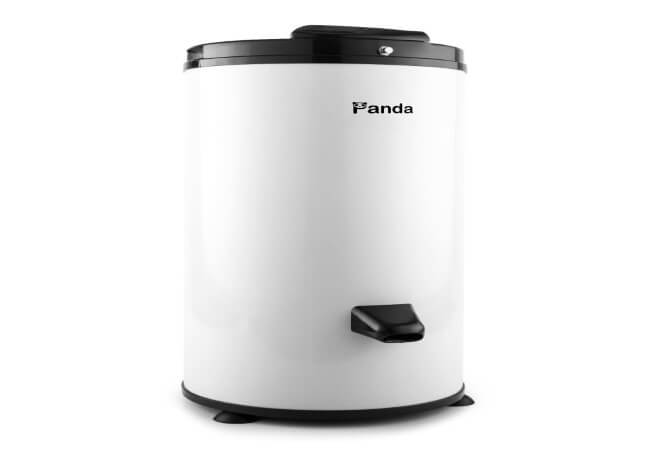 Panda-3200-rpm-Portable-Spin-Dryer-110V-22lbs-white-Stainless-Steel