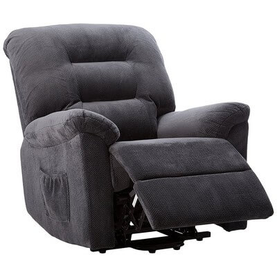 Coaster-Casual-Chenille-Fabric-Upholstered-Power-Lift-Recliner