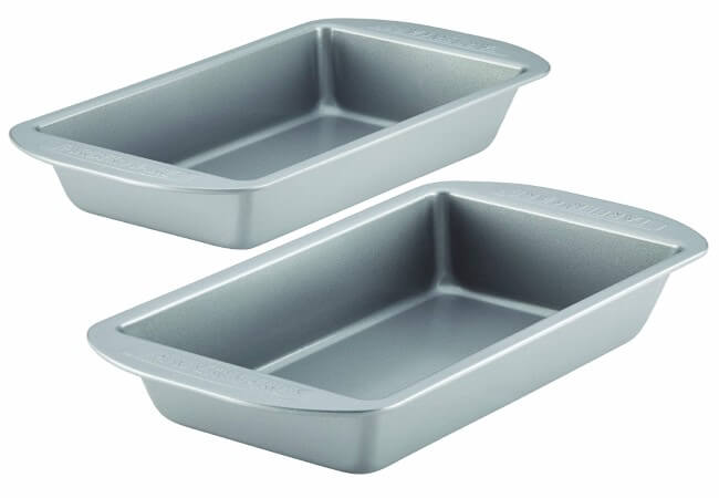 Farberware-Nonstick-Bakeware-Bread-and-Meat-Loaf-Pan-Set-2-Piece-Gray-46405