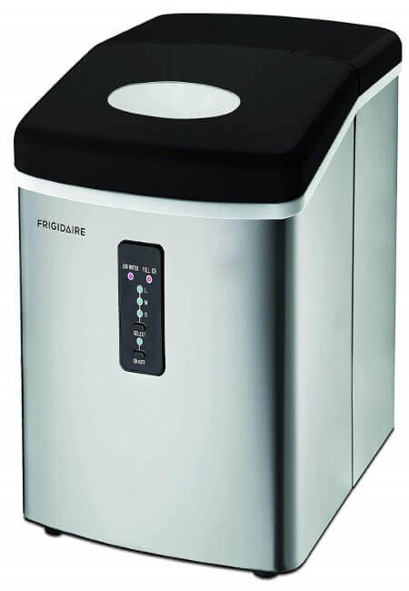 Frigidaire-EFIC103-Ice-Maker-Machine-Heavy-Duty-Large-Stainless-Steel