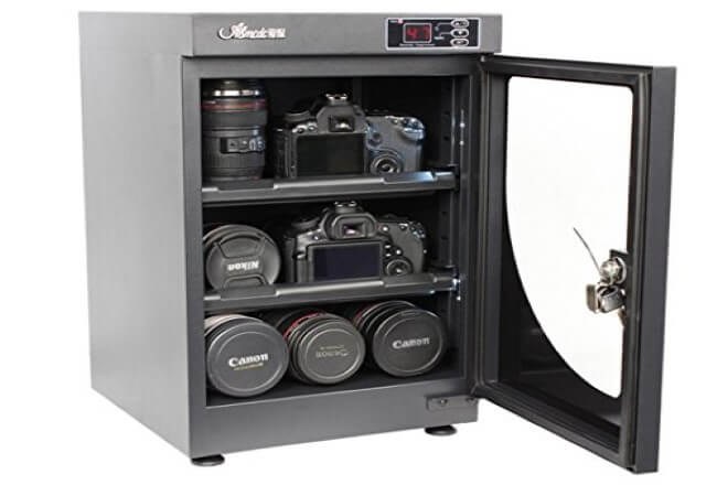 HFS-48L-Digital-Control-dehumidify-dry-cabinet-box-Lens-Camera-equipment-storage