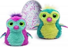 Hatchimals-Hatching-Egg-Plush-Interactive-Creature-Penguala-Pink-or-Teal-Mystery-Egg