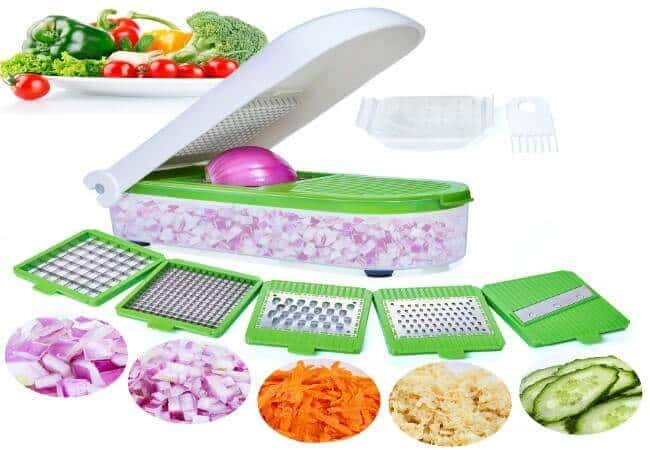 LHS-Vegetable-ChopperPro-Onion-Chopper-Slicer-Dicer-Cutter-Cheese-Veggie-Chopper-Food-Chopper-Dicer-with-5-Blades