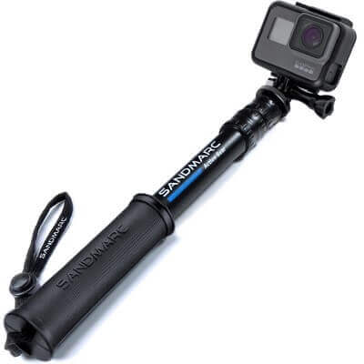 SANDMARC-Pole-Compact-Edition-10-25-Waterproof-Pole-Selfie-Stick-for-GoPro-Hero-7
