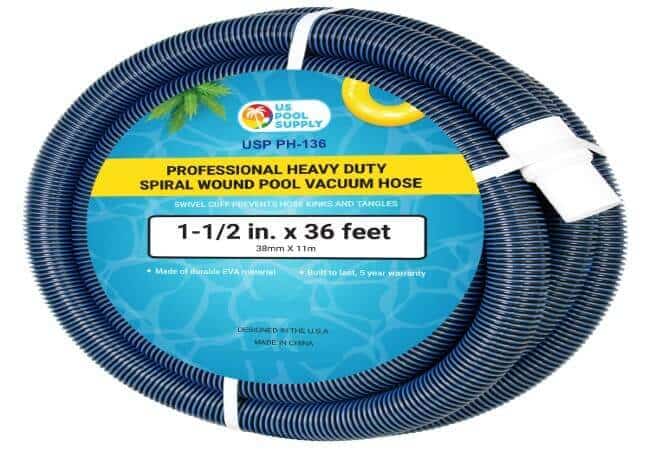 U.S.-Pool-Supply-1-1-2-x-36-Foot-Professional-Heavy-Duty-Spiral-Wound-Swimming-Pool-Vacuum-Hose-with-Swivel-Cuff