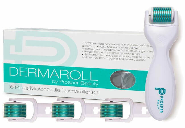 Derma-Roller-Microneedle-6-Piece-Kit-DERMAROLL