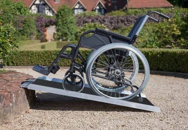 Clevr-3-Extra-Wide-Non-Skid-Traction-Aluminum-Wheelchair-Scooter-Loading-Ramp-Lightweight-Folding-Portable-Holds-Up-to-600-lbs